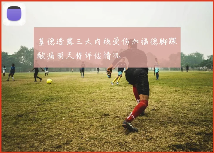 基德透露三大内线受伤加福德脚踝酸痛明天将评估情况